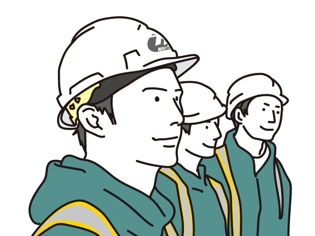 土木部の若手社員