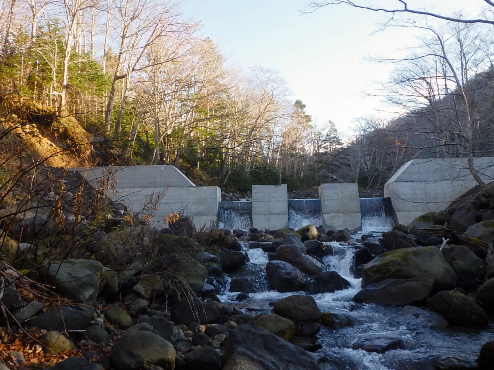 イワウベツ川 完成